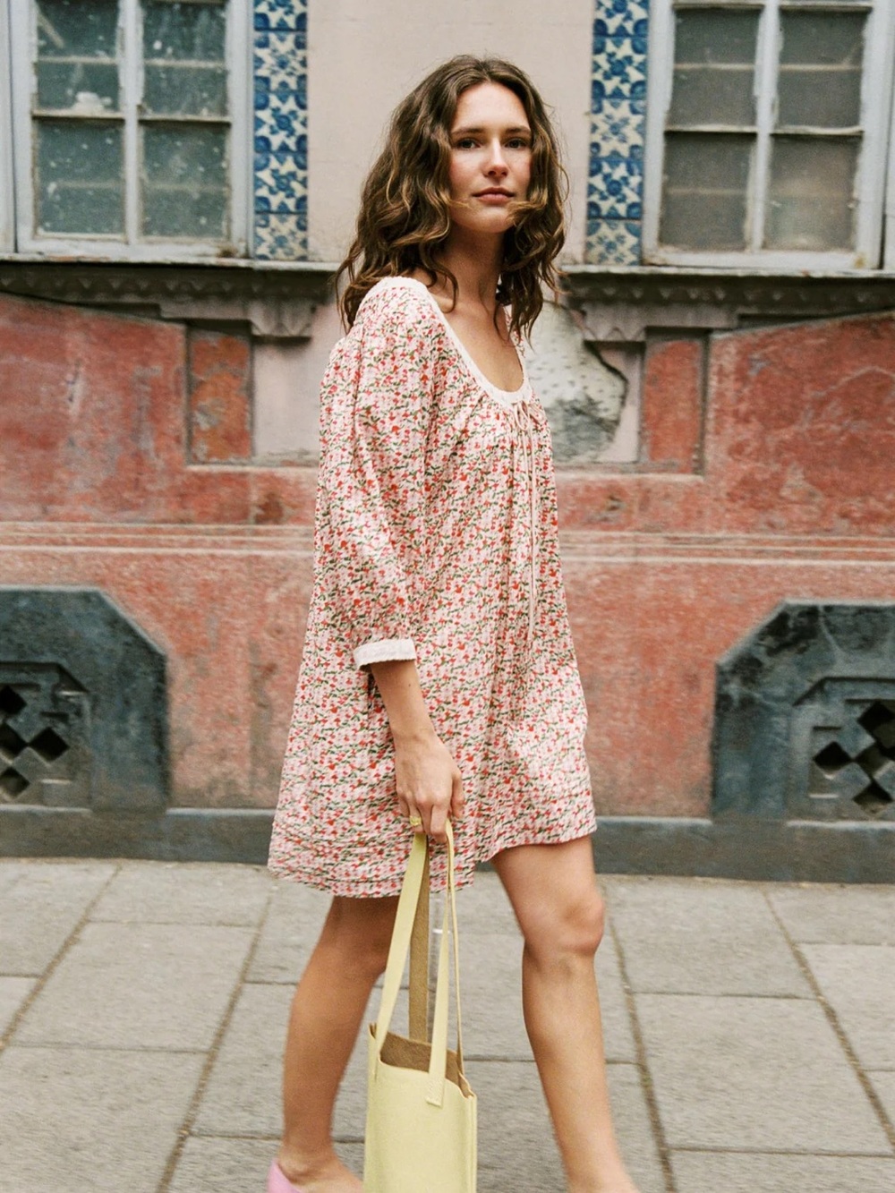 ISO Christy Dawn Mica Dress in Spring Mushroom Medley 🍄‍🟫🌷✨